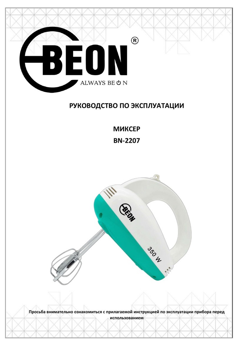 BeON BN-2207 instruction manual