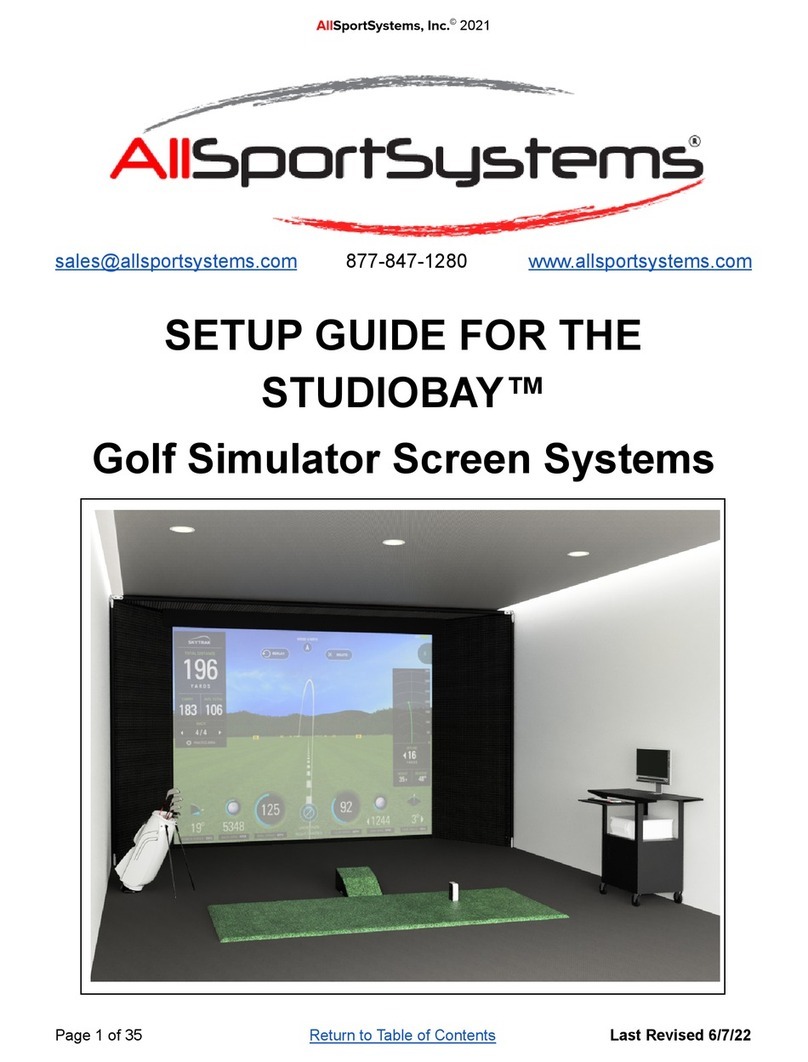 AllSportSystems STUDIOBAY Setup guide