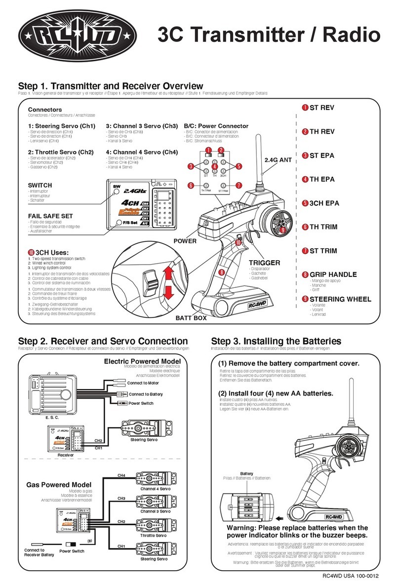 RC4WD Z-R0009 quick start guide