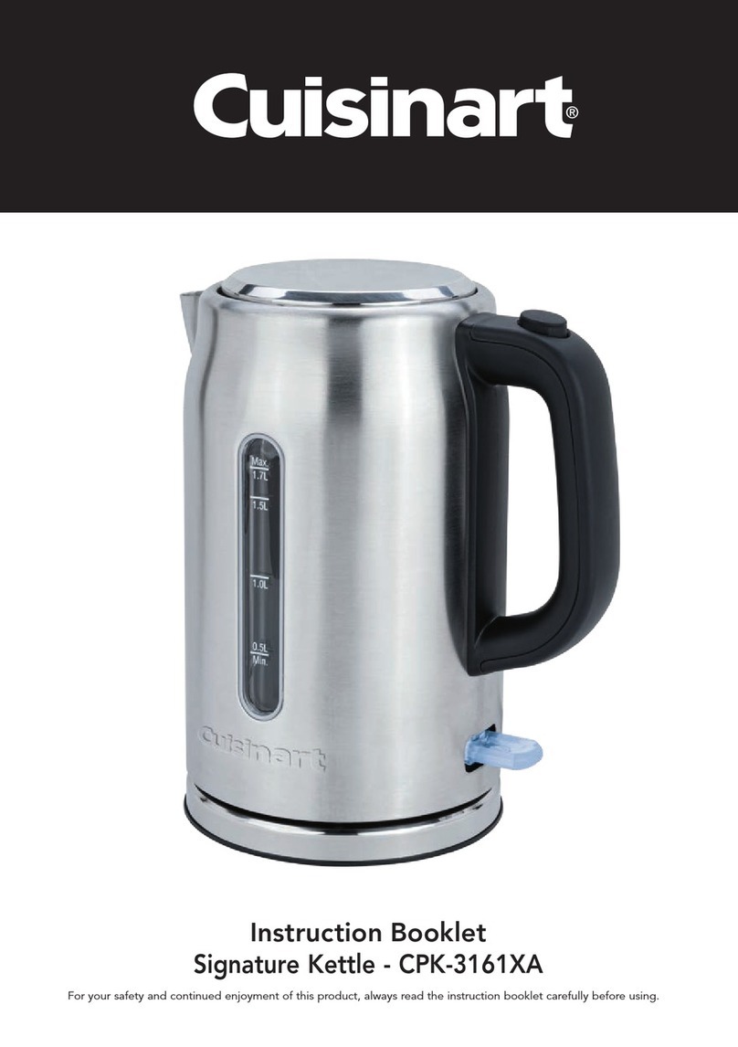 Cuisinart CPK-3161XA User manual
