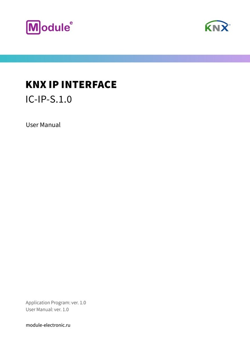 KNX Module IC-IP-S.1.0 user manual