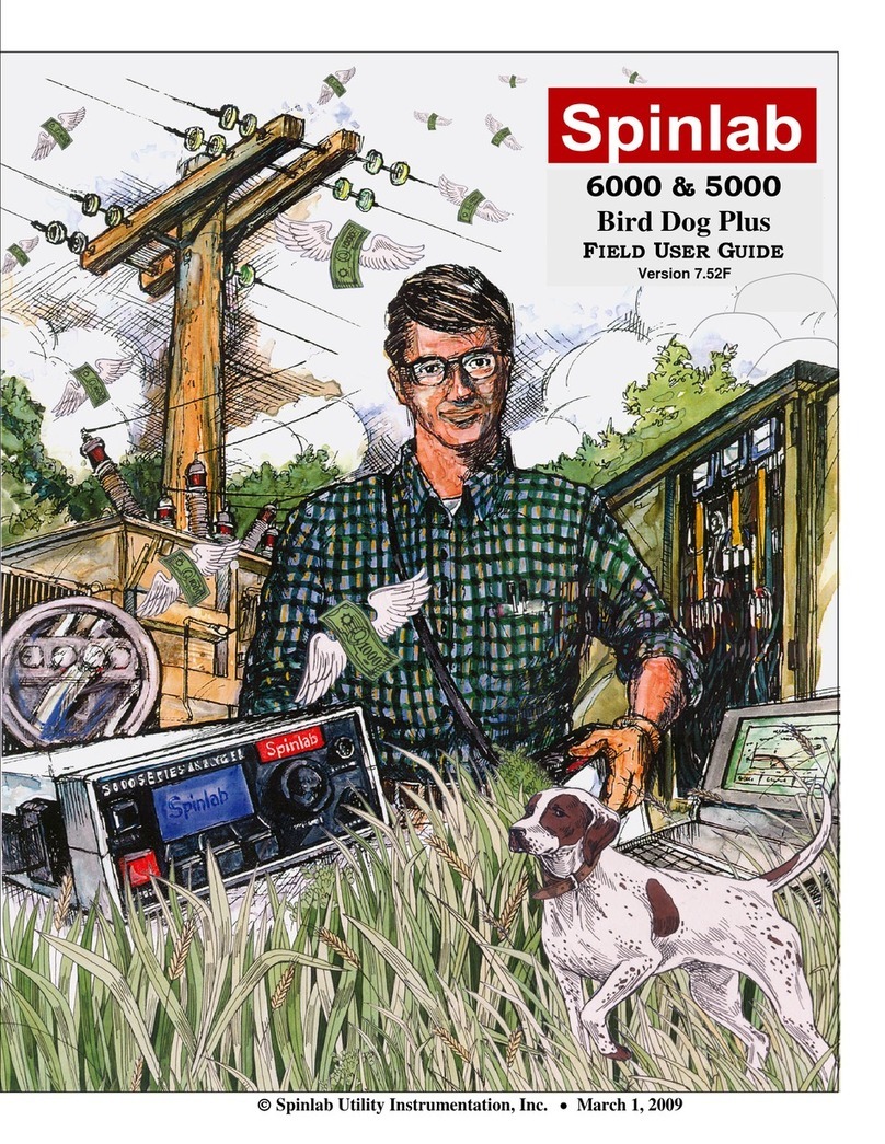 Spinlab Bird Dog Plus 5000 user guide