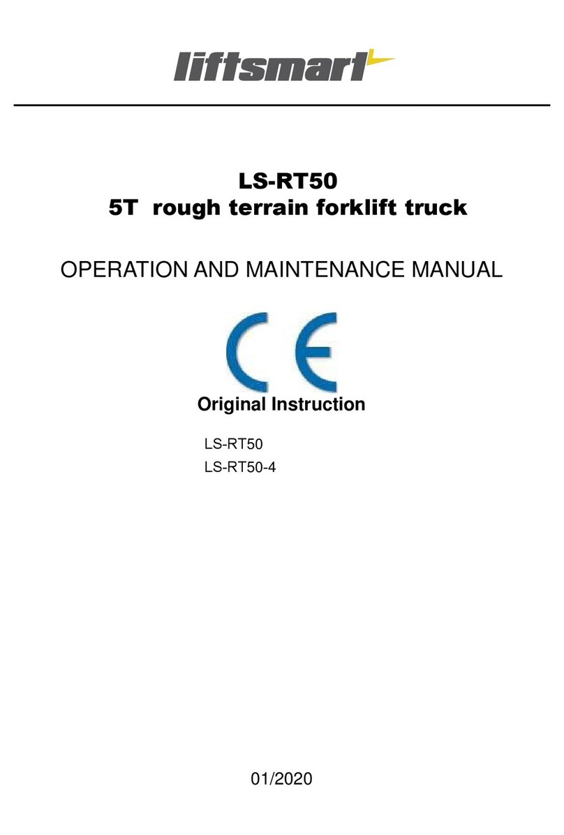 LiftSmart LS-RT50 Operation and maintenance manual