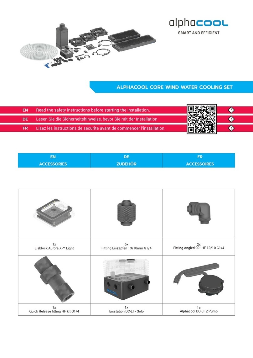 Alphacool Core Wind User manual