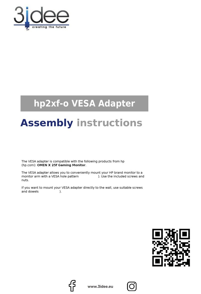 3idee hp2xf-o User manual
