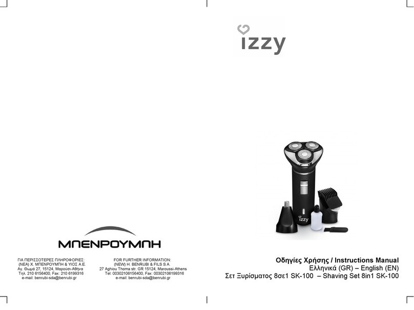 BENRUBI Izzy SK-100 instruction manual