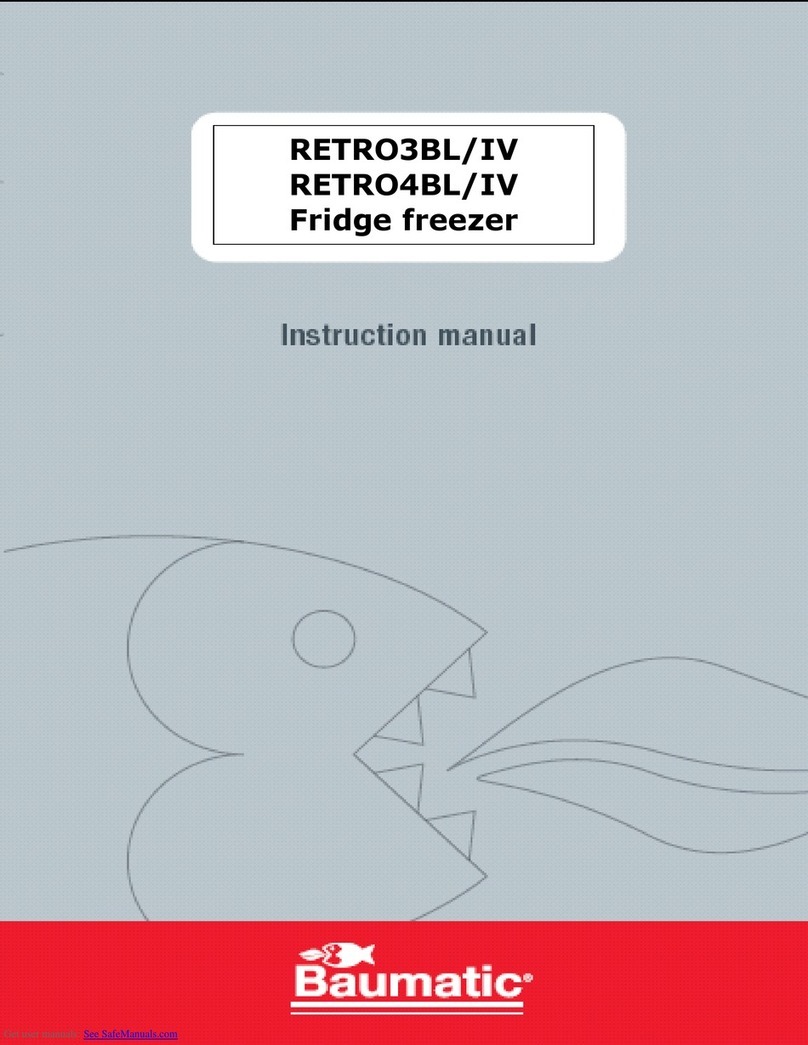 Baumatic RETRO3BL/IV instruction manual