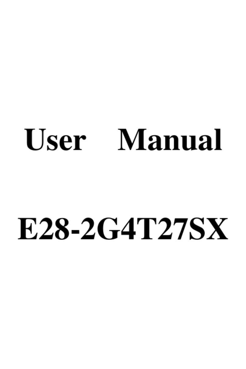 Semtech E28-2G4T27SX user manual Semtech E28-2G4T27SX user manual