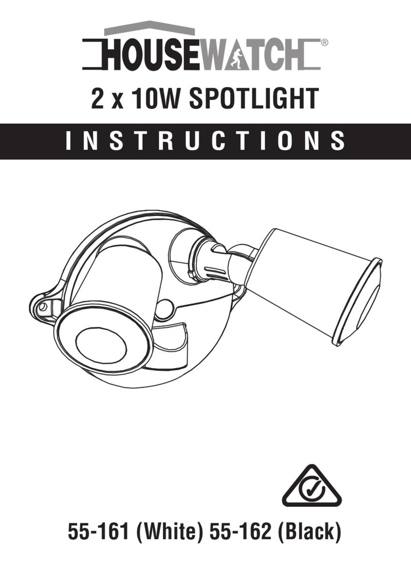 Housewatch 55-161 instructions