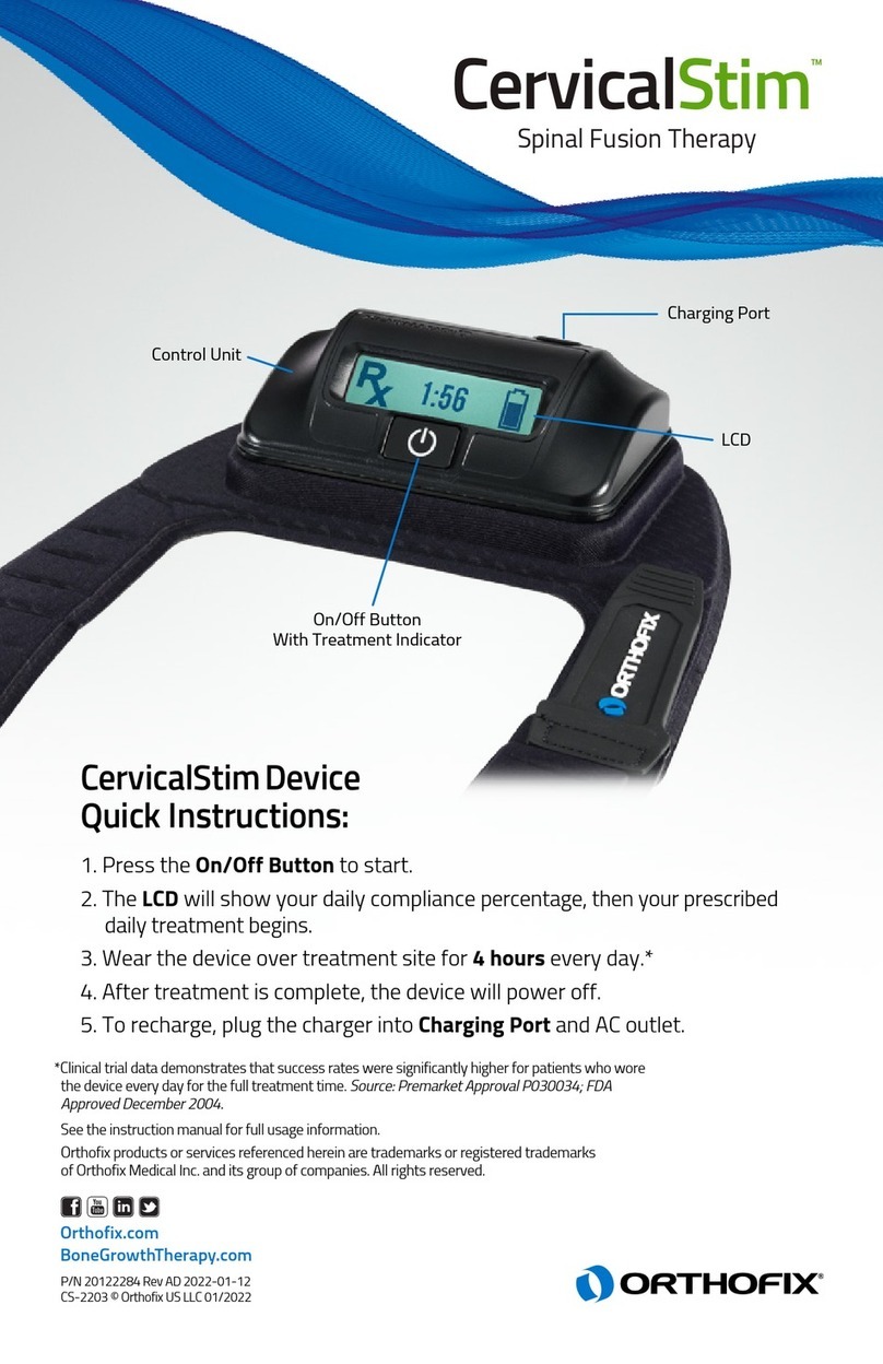 Orthofix Cervical-Stim Quick instructions