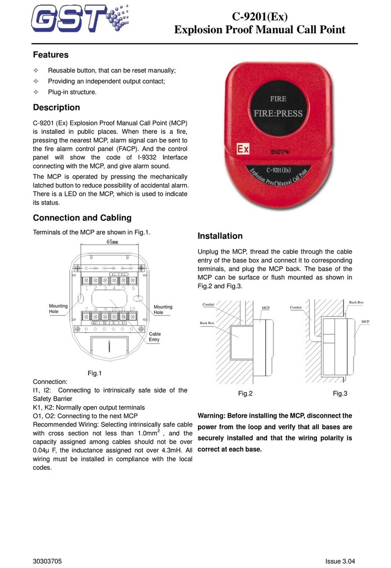 GST C-9201 User manual