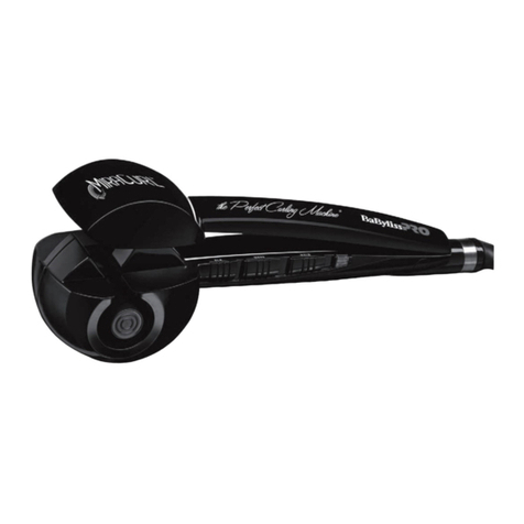 BaByliss PRO MiraCurl SteamTech BAB2665E manual