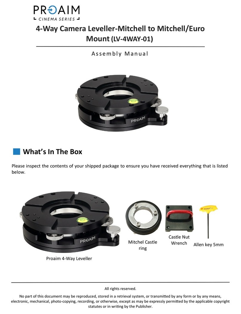 PROAIM LV-4WAY-01 Assembly manual