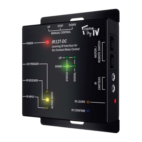 Frame My TV IR12T-DC Installation & setup guide
