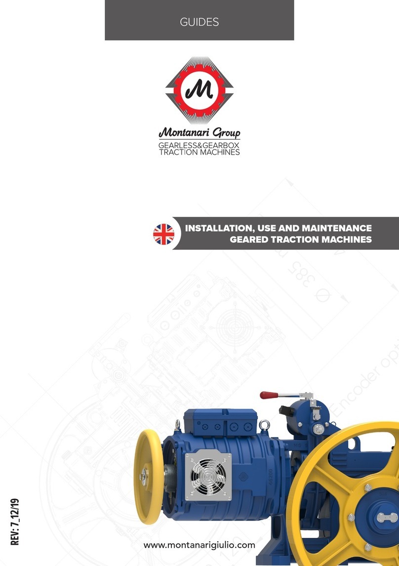 Montanari M50P Directions for installation, use and maintenance