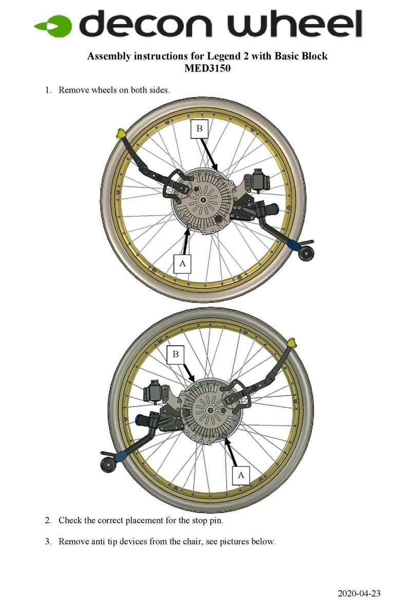 Decon wheel Legend 2 User manual Decon wheel Legend 2 User manual