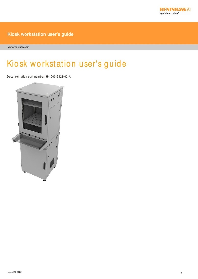 Renishaw Kiosk workstation user guide
