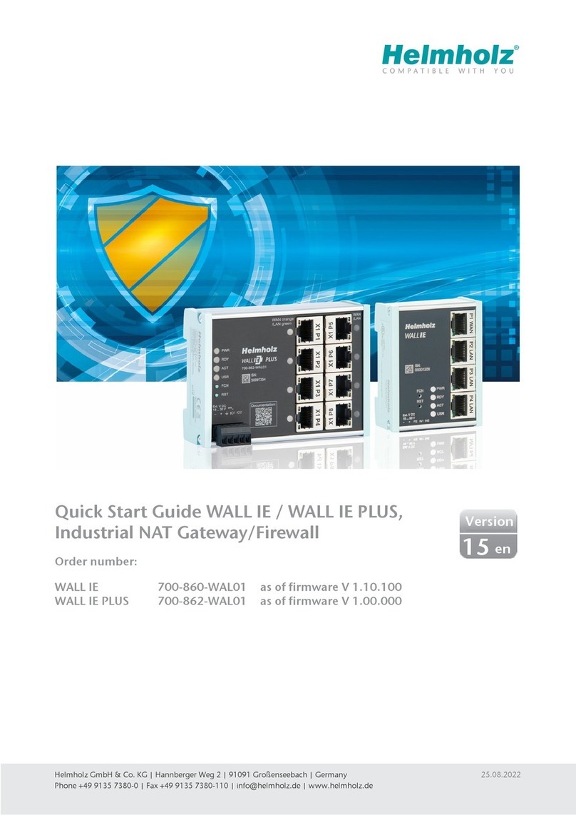 Helmholz WALL IE quick start guide