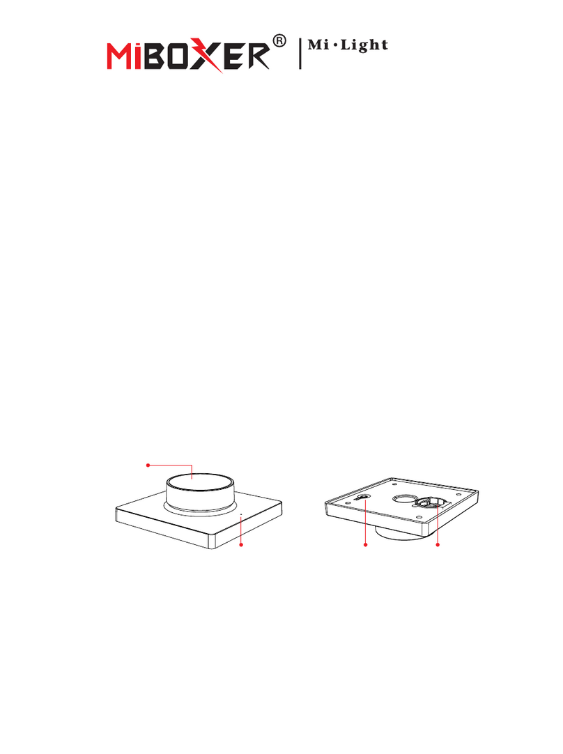 Miboxer Mi Light K1 instruction manual