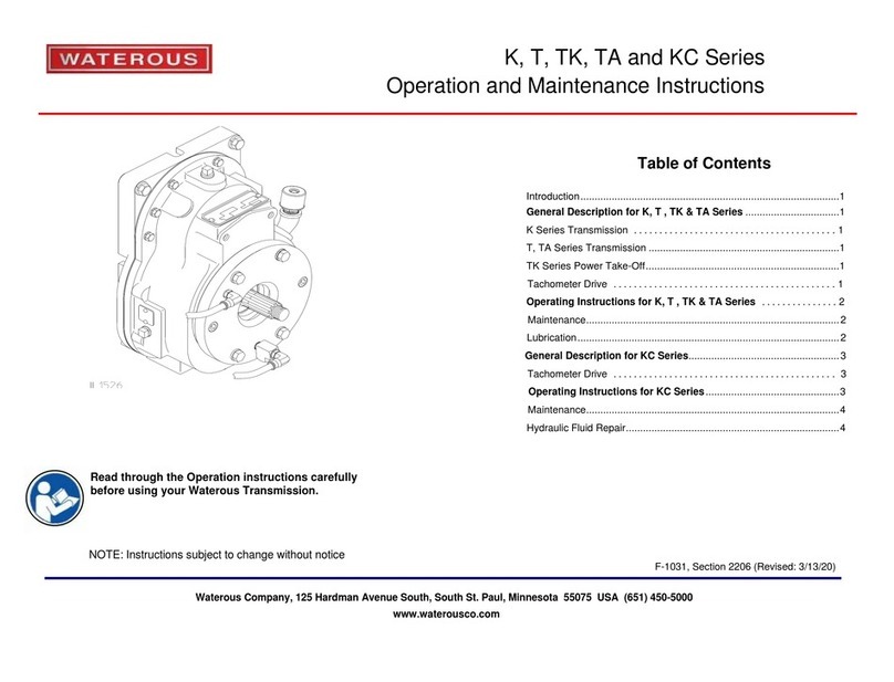 Waterous K Series Manual