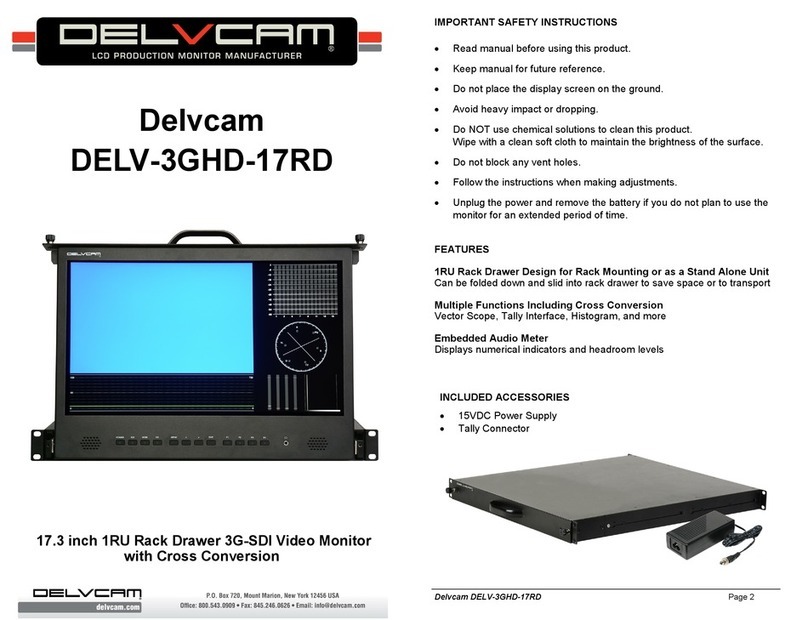 DELVCAM DELV-3GHD-17RD manual