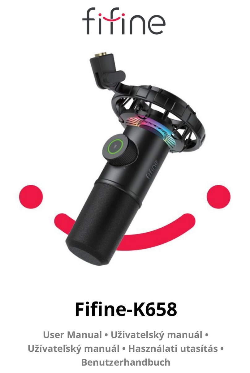 Fifine K658 user manual