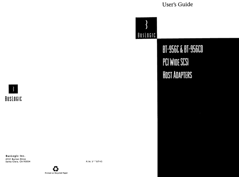 BusLogic BT-956C User manual