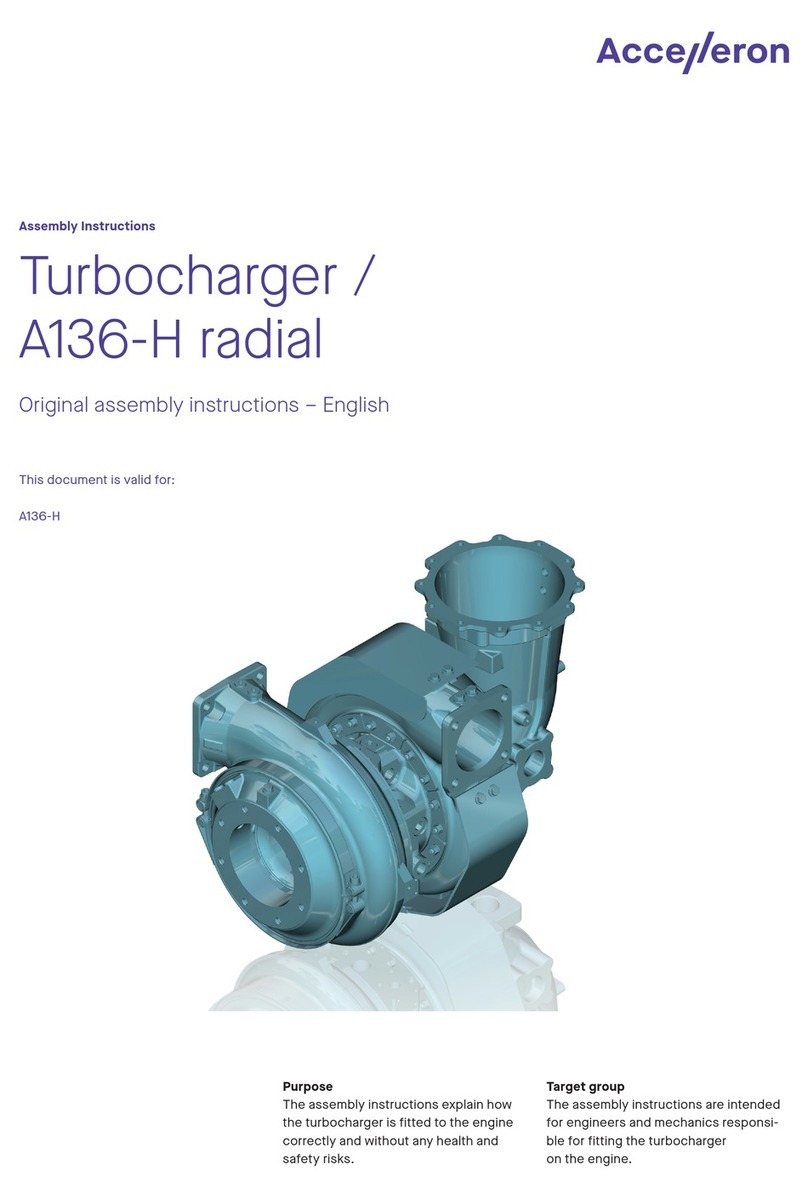 Accelleron A136-H radial Original assembly instructions