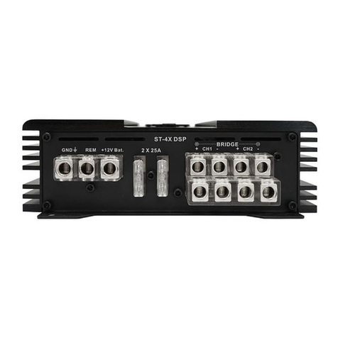 zapco ST-X DSP User manual