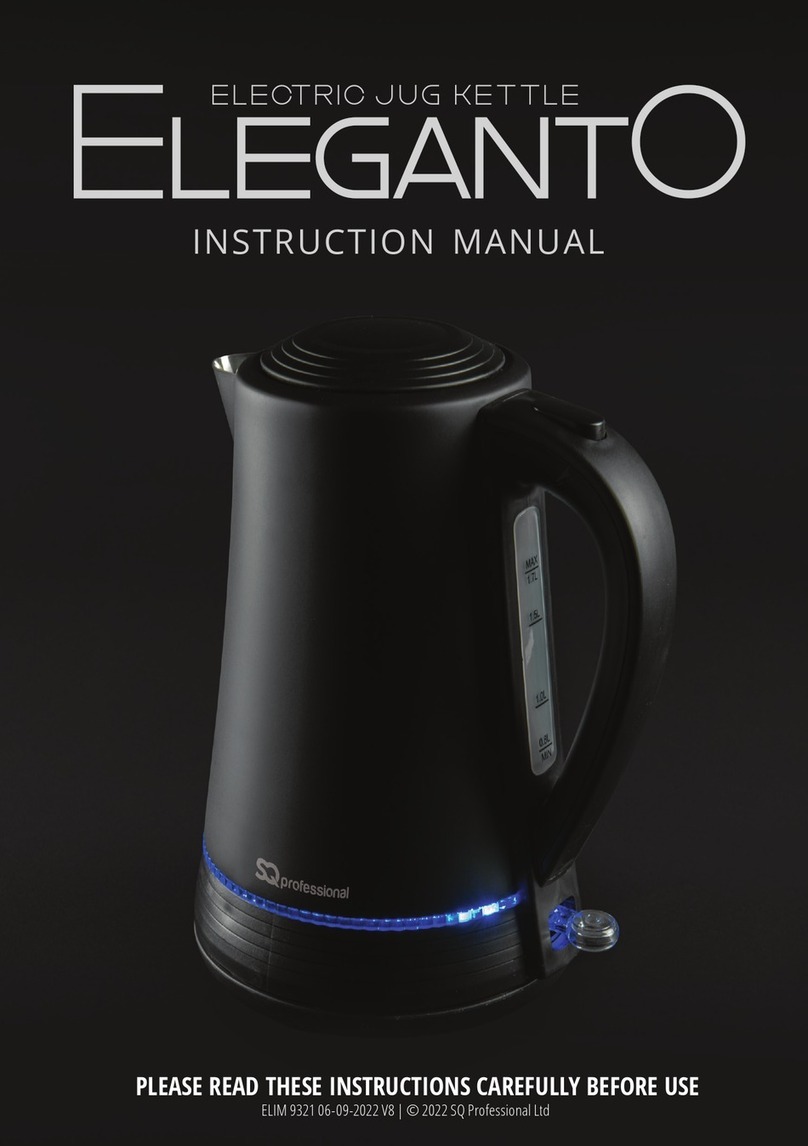 SQ Professional ELEGANTO User manual