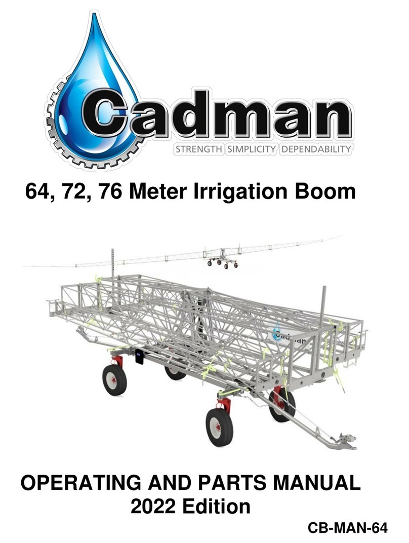 Cadman 64 Operating and parts manual