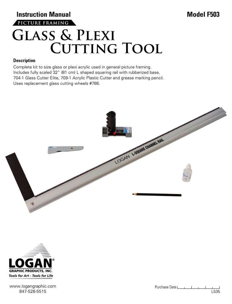 Logan PICTURE FRAMING F503 User manual