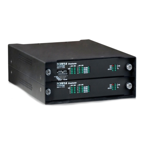 TC Communications TC8916 user manual