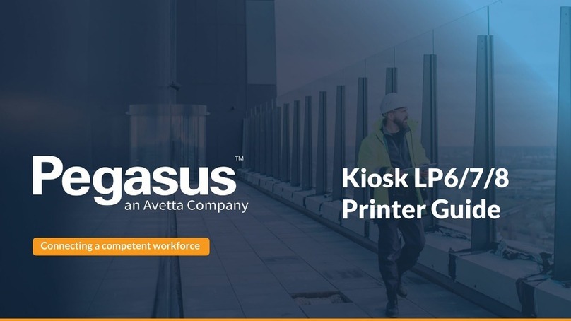 Pegasus Kiosk LP6 Printer guide