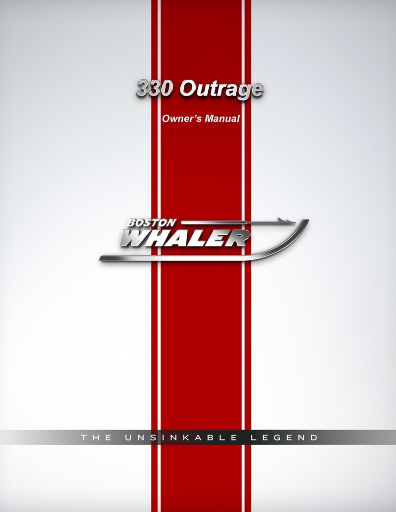 Boston Whaler 330 Outrage 2023 owner's manual