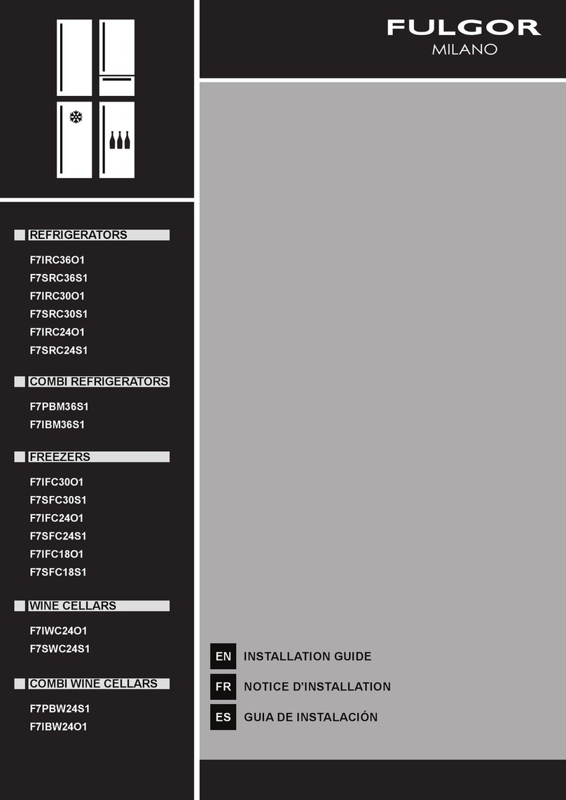 FULGOR SOFIA PRO F7IRC36O1 User manual