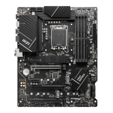 MSI PRO Z790-P WIFI DDR4 user guide
