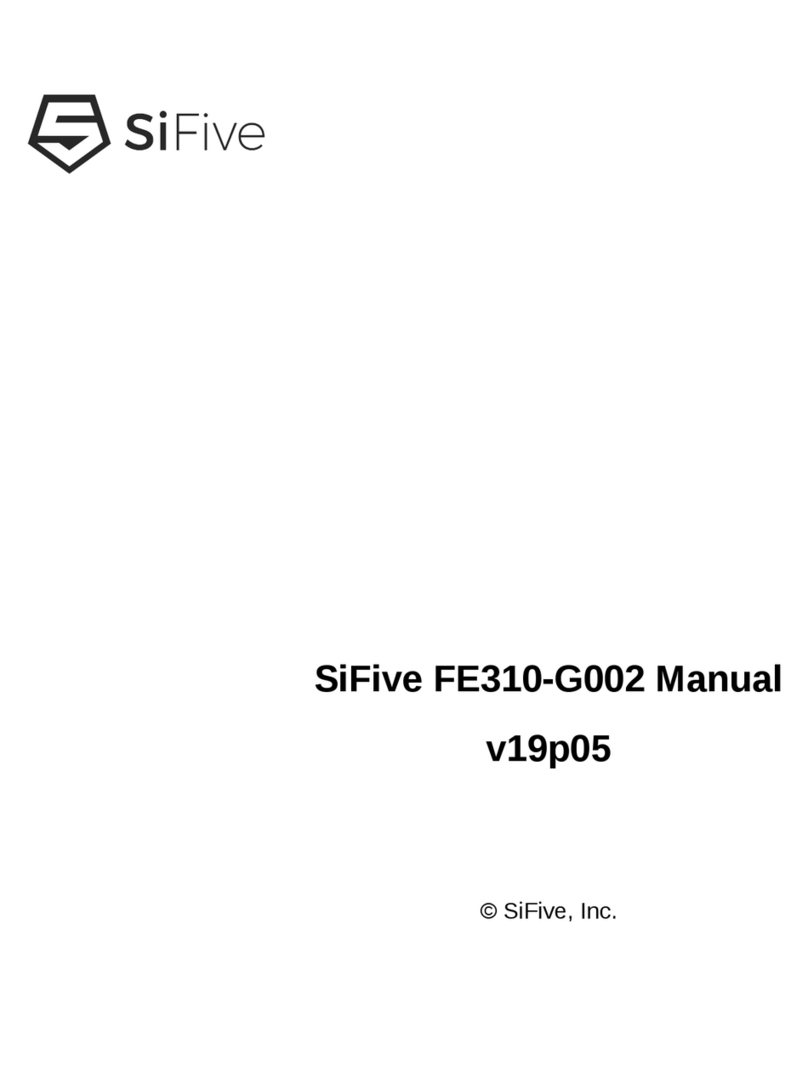 SiFive FE310-G002 manual