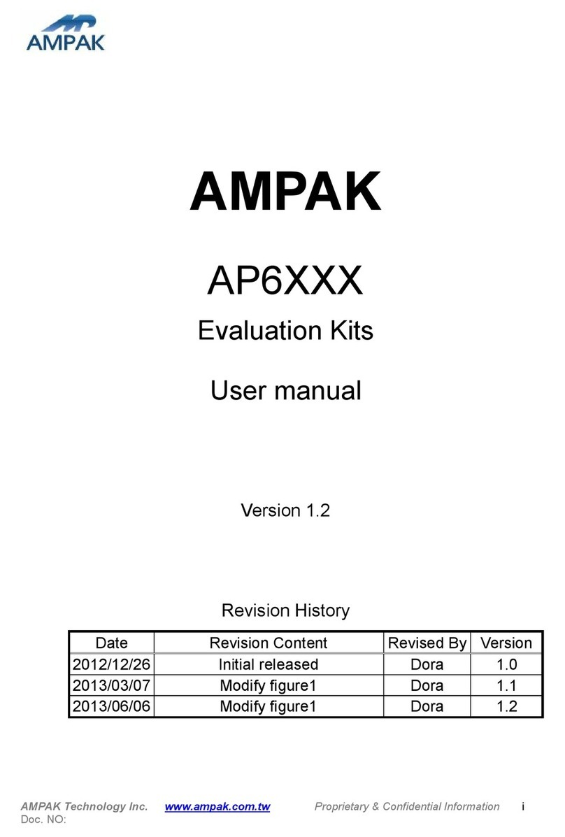 Ampak AP6 Series user manual