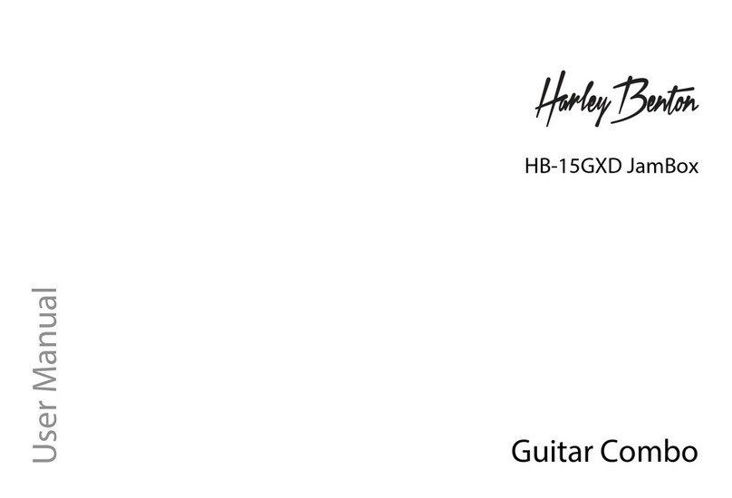 Harley Benton JamBox HB-15GXD user manual