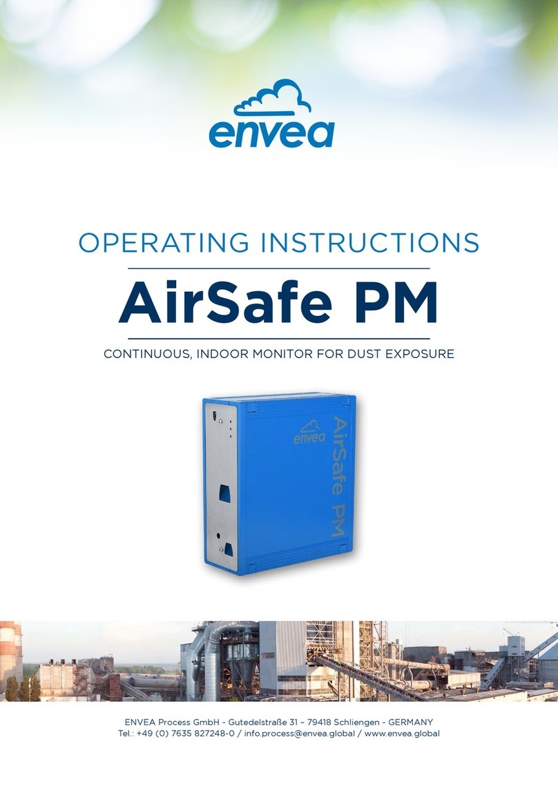 envea AirSafe PM operating instructions