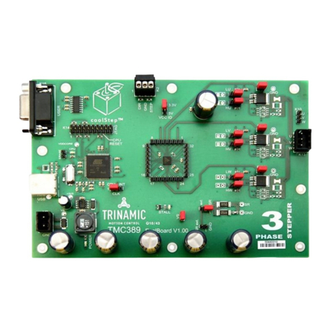 Trinamic TMC389-EVAL User manual Trinamic TMC389-EVAL User manual