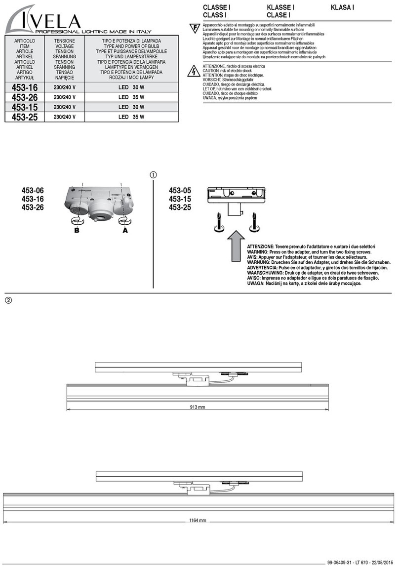 Ivela 453-16 quick start guide