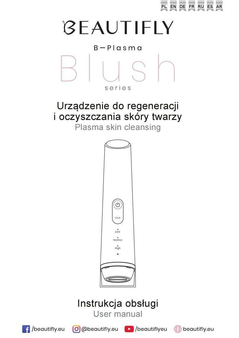 BEAUTIFLY B-Plasma Blush Series user manual BEAUTIFLY B-Plasma Blush Series user manual