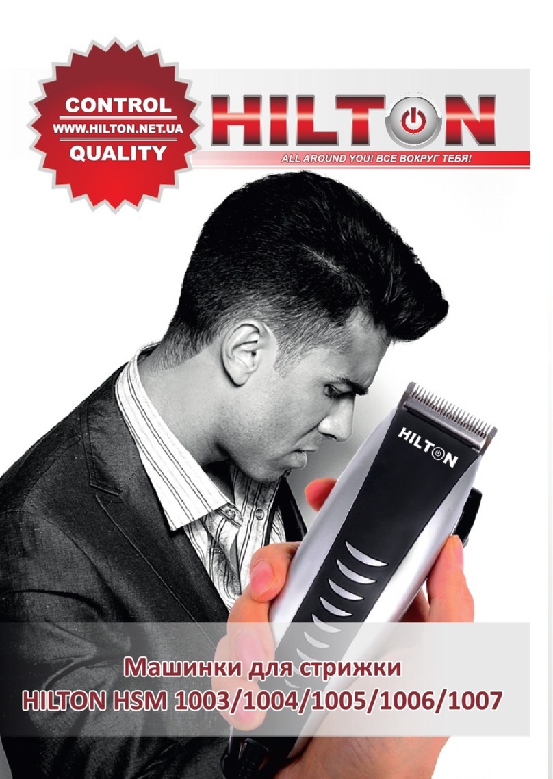 hilton HSM 1003 operating manual