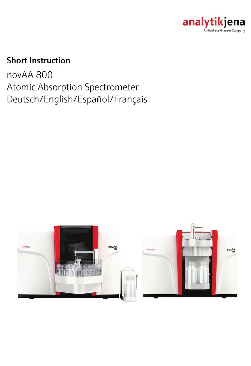 Analytik Jena novAA 800 Short Instruction