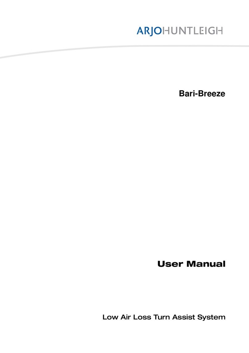 ARJO HUNTLEIGH Bari-Breeze User manual ARJO HUNTLEIGH Bari-Breeze User manual