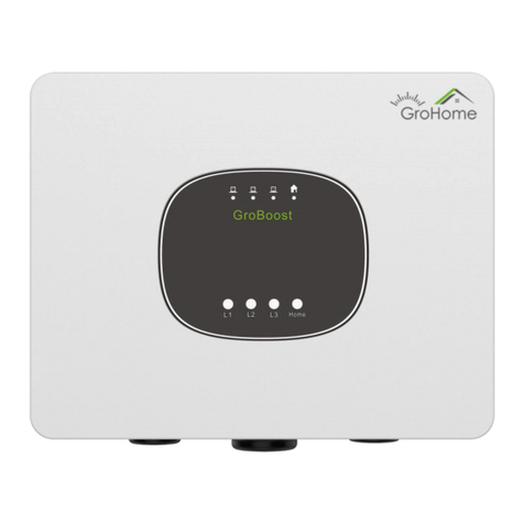 Growatt GroBoost Quick installation guide
