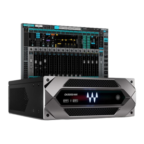 Waves CA3000-MX Getting started guide