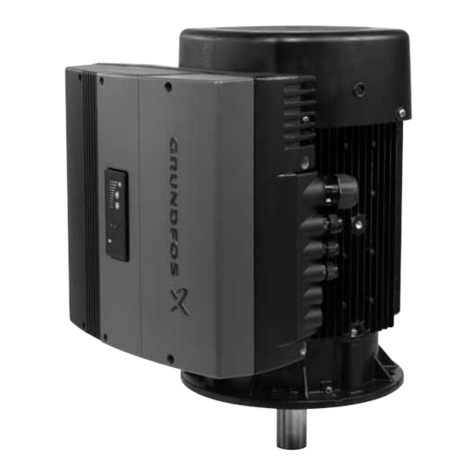 Grundfos MGE F Service instructions